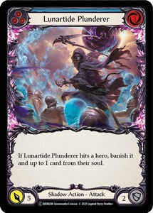 FaB ■英語版■《 Lunartide Plunderer (blue) 》Unlimited [MON208-C]