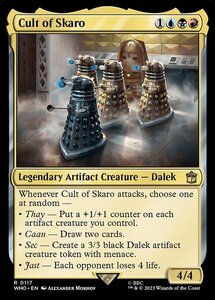 MTG ■金/英語版■ 《スカロの集団/Cult of Skaro》ドクター・フー WHO