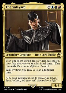 MTG ■金/英語版■ 《ヴァリヤード/The Valeyard》ドクター・フー WHO