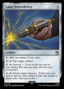 MTG ■無/英語版■ 《レーザー・スクリュードライバー/Laser Screwdriver》ドクター・フー WHO