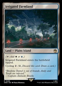 MTG ■土地/英語版■ 《灌漑農地/Irrigated Farmland》ドクター・フー WHO