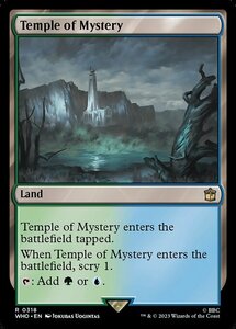 MTG ■土地/英語版■ 《神秘の神殿/Temple of Mystery》ドクター・フー WHO