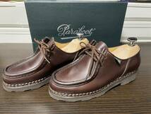 ★ PARABOOT MICHAEL / GRIFF II MARRON LIS CAFE SIZE 22.5cm 721213パラブーツミカエル★_画像1