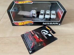 ホットウィール Hot Wheels NISSAN スカイライン GT-R コレクターセット おまけ付き グランツーリスモ R32 GT-R 新品未使用 