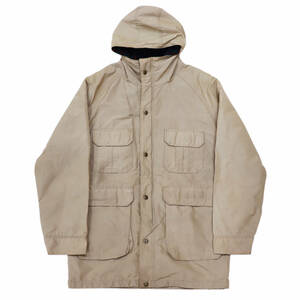 80's 90's WOOL RICH ウールリッチ マウンテンパーカー M コットン BEG USA製