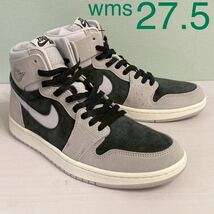 Nike WMNS Air Jordan 1 High Zoom CMFT 2 Light Iron Ore 27.5cm DV1305-001_画像1