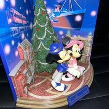 レア　レトロ　アンティーク　ビンテージ　TDL TDS TDR ディズニーシー　2002 クリスマス フィギュアリン ミッキー＆ミニー_画像4