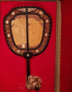 サンダルウッド 宮殿 スクリーン スイングピース 置物 装飾品 ギフト アートクラフト 中国 骨董品 扇 扇子 うちわ 保管品 当時物