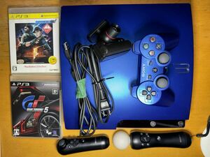 PlayStation3 GT5 バイオ5 PlayStation MOVE セット　PS3 2500A GT プレステ3 プレイステーション3 