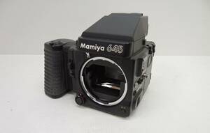 動作未確認 マミヤ MAMIYA M645 SUPER AE PRISM FINDER 中判カメラ フィルムカメラ