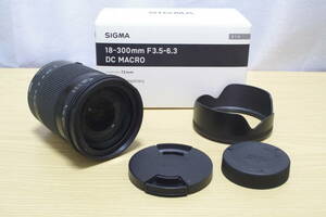 SIGMA 18-300mm F3.5-6.3 DC MACRO HSM PENTAX用　ペンタックスAFズームレンズ　ジャンク品