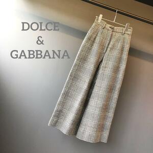 『DOLCE&GABBANA』ドルチェアンドガッバーナ (36) チェックパンツ