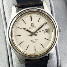 【1円〜】OMEGA オメガ 腕時計 メンズ AT 自動巻 SEAMASTER シーマスター COSMIC コスミック ホワイト文字盤 Wネーム デイト 可動品_画像4