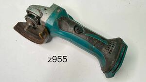 z955)マキタ makita 18v 充電式 ディスクグラインダー GA402D