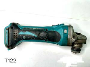 t122)マキタ makita 充電式ディスクグラインダ　GA402D 21年製