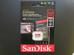 SanDisk Extreme micro SDXC 128GB マイクロsdカード エクストリーム サンディスク