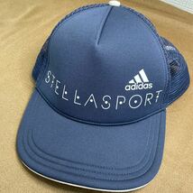 adidas STELLASPORT キャップ アディダス 帽子 ロゴ 古着 アメカジ スポーツ ステラスポーツ_画像8