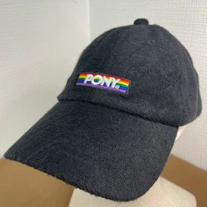 【美品】PONY ロゴキャップ ポニー キャップ 帽子 スポーツ アウトドア 古着 アメカジ