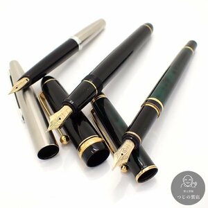 1円～ PILOT ペン先14K 585 万年筆 3本まとめて custom 74 他 パイロット 筆記具◆クリックポストor佐川◆ ～11/17(金)終了 質屋-9020