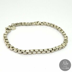 1円～TIFFANY ティファニー Ag925 ベネチアン ブレス シルバー 15.6g ジャンク◆クリックポストor佐川◆ ～11/22(水)終了 質屋-9048