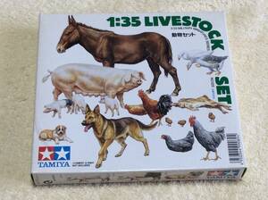 [ click post ]( geo llama for set ) animal set 1/35 Tamiya [ not yet constructed ]