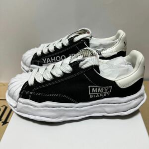 Maison MIHARA YASUHIRO メゾン ミハラヤスヒロ BLAKEY LOW CANVAS SNEAKER A08FW735 38 23.5cm BLACK ブラック 黒 スニーカー