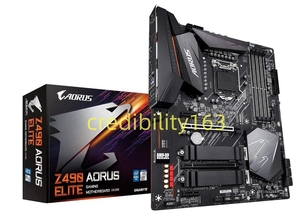 GIGABYTE Z490 AORUS ELITE マザーボード ATX [Intel Z490チップセット搭載]