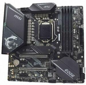 MSI MPG Z490M Gaming Edge Wi -Fi LGA 1200 Intel Z490 SATA 6 ГБ/с Micro Atx Motherboard