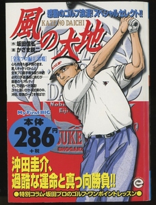 □　風の大地―全米プロ編2 雷鳴　坂田 信弘 (著), かざま 鋭二 (イラスト)　 【送料230円　コミック最大4冊迄　同梱可能】