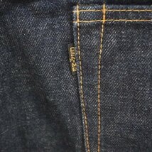 DENIME (33) ドゥニーム　黒金タグ　SHINS期　日本製　赤耳　デニムパンツ　H11-35_画像6