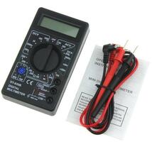 デジタルテスター マルチメーター 小型 電気 電池 測定器 電流 電圧 計測_画像3
