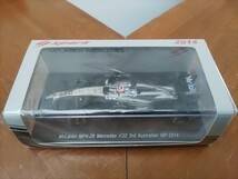 ☆ スパークモデル 1/43 マクラーレン メルセデス MP4/29 オーストラリアGP 2台セット #20 マグヌッセン 2位 & #22 バトン 3位 ☆_画像6