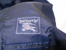 BURBERRYS バーバリーズ 金ボタン 紺ブレザー シングル 2B テーラード ジャケット バーバリー 紺ブレ 94-82-175 A6_画像8