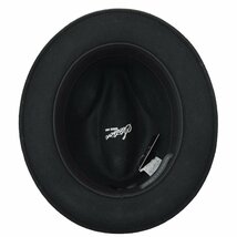 STETSON　秋冬中折帽子　毛100％　撥水加工