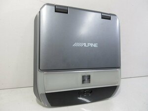 アルパイン 10.1インチ フリップダウンモニター TMX-R2100 セレナ C26用ステー付き 中古 小難有り