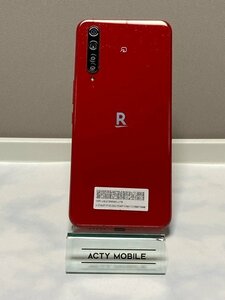 訳あり 動作可 RAKUTEN BIG ZR01 ★ホワイト★ 128GB 楽天モバイル eSIM ※割れ 部品 現状 スマホ本体 送料無料 ZR33