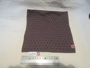 Disney RESORT土産 ハンカチ 24×24㎝ 綿100％ MADE IN JAPAN imabari towel 肌さわり抜群さすが今治 経年変化有　