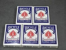 11-39-60　 BICYCLE バイスクル　NAVIGATOR トランプ　11点まとめて★ポーカー　POKER マジック　カード　赤　青【未開封品】_画像2