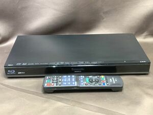 11-100-100【動作品】Panasonic パナソニック HDD搭載ブルーレイディスクレコーダーDMR-BRT210 リモコン付き　BD/DVDレコーダー