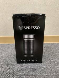 【EKA-5489SR】Nespresso ネスプレッソ AEROCCINO 3 エアロチーノ３ コーヒーメーカー 開封品 箱付き 450w 通電・動作未確認品