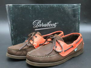 Paraboot パラブーツ　BARTH MARINE バース マリン レザーデッキシューズ 6 メンズ