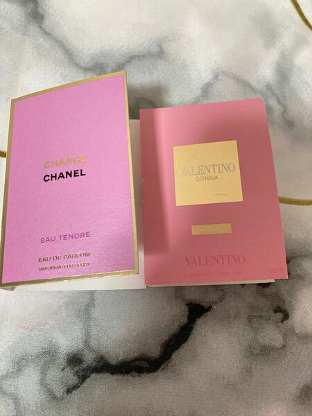 【未使用】お試しサイズ香水 CHANEL CHANCE VALENTINO DONNA