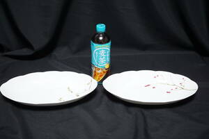【BM3】　ナルミ　オーバルプレート2枚　パスタカレー皿　まずまず美品