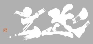 【玄武】★転写タイプ ステッカー/ホワイト★『玄武』［200ミリ White］ ST200KGW