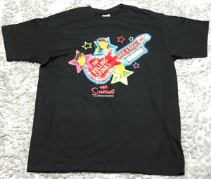 The Rolling Stones & The Simpsons / Rock N' Roll Fantasy Camp ローリング・ストーンズ & シンプソンズ 未使用Tシャツ　正規輸入品