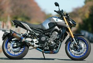 STRIKER MT-09/SP XSR900 INTER MODEL SCフルエキゾースト OFF-TypeB JMCA チタンヒート ,ストライカー マフラー フルエキ