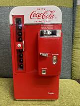 ★Coca-Colaコカコーラヴィンテージ自動販売機型　貯金箱★_画像3