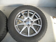 NCP130系後期のヴィッツGRで使用　185/65R15 グッドイヤー アイスナビ7 weds ウェッズ 15インチ 5.5J　OFF4　PCD100/4H_画像4