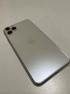 【1円スタート】iPhone11 PRO MAX SIMフリー 美品 シルバー CASETiFY ガラスフィルム ケース付 利用制限○ iPhone 11 pro max 