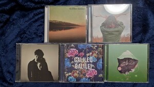 Galileo Galilei　ガリレオ・ガリレイ　BBHF 5枚セット　パレード、PORTAL、恋の寿命、嵐のあとで、ライカ